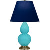 Egg Blue Double Gourd Table Lamp