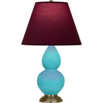 Egg Blue Double Gourd Table Lamp