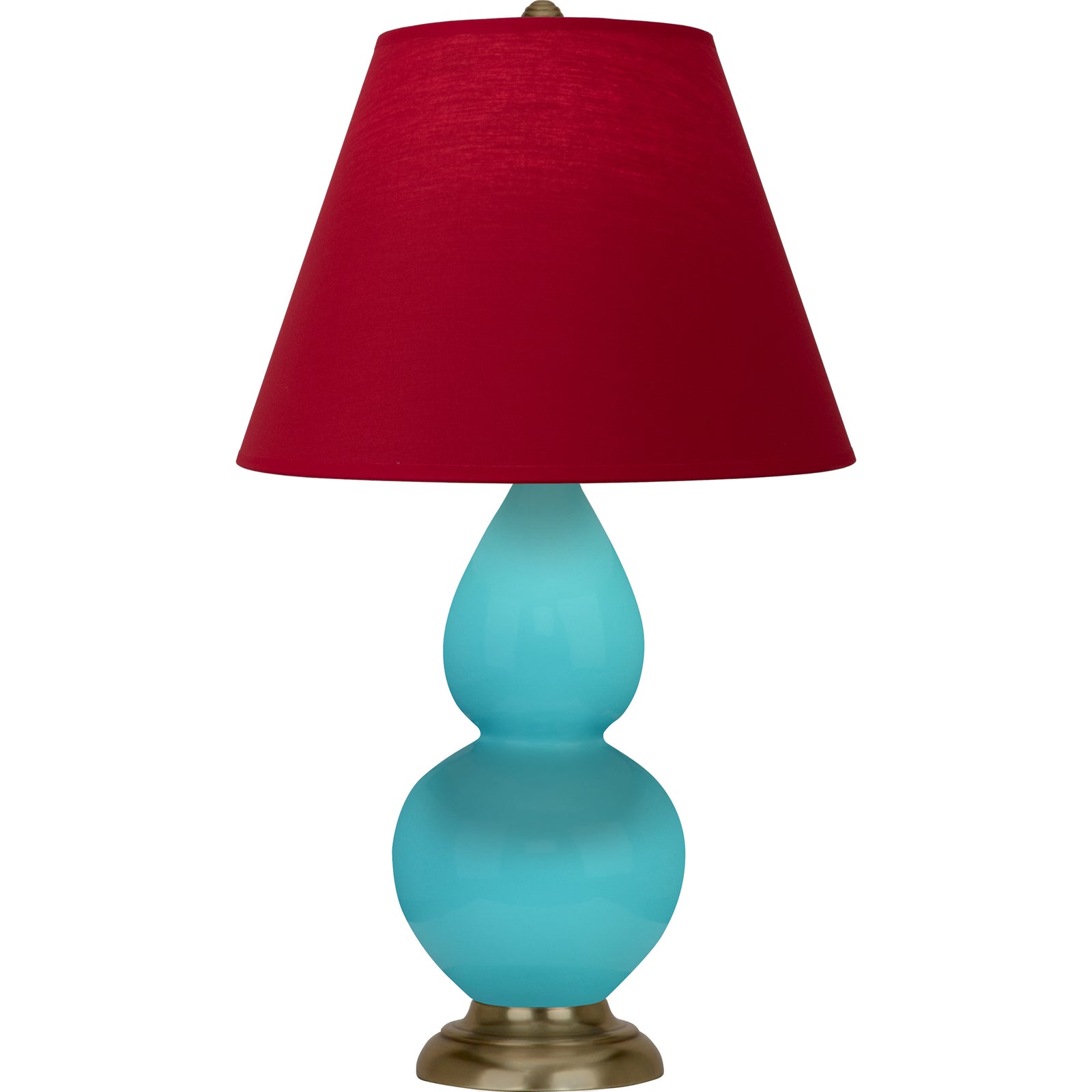 Egg Blue Double Gourd Table Lamp