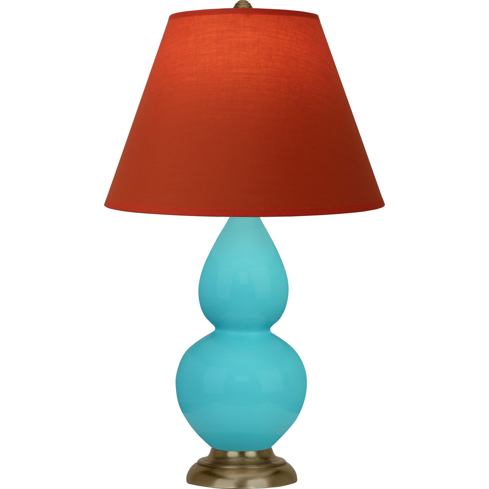 Egg Blue Double Gourd Table Lamp