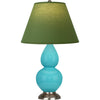 Egg Blue Double Gourd Table Lamp