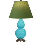 Egg Blue Double Gourd Table Lamp