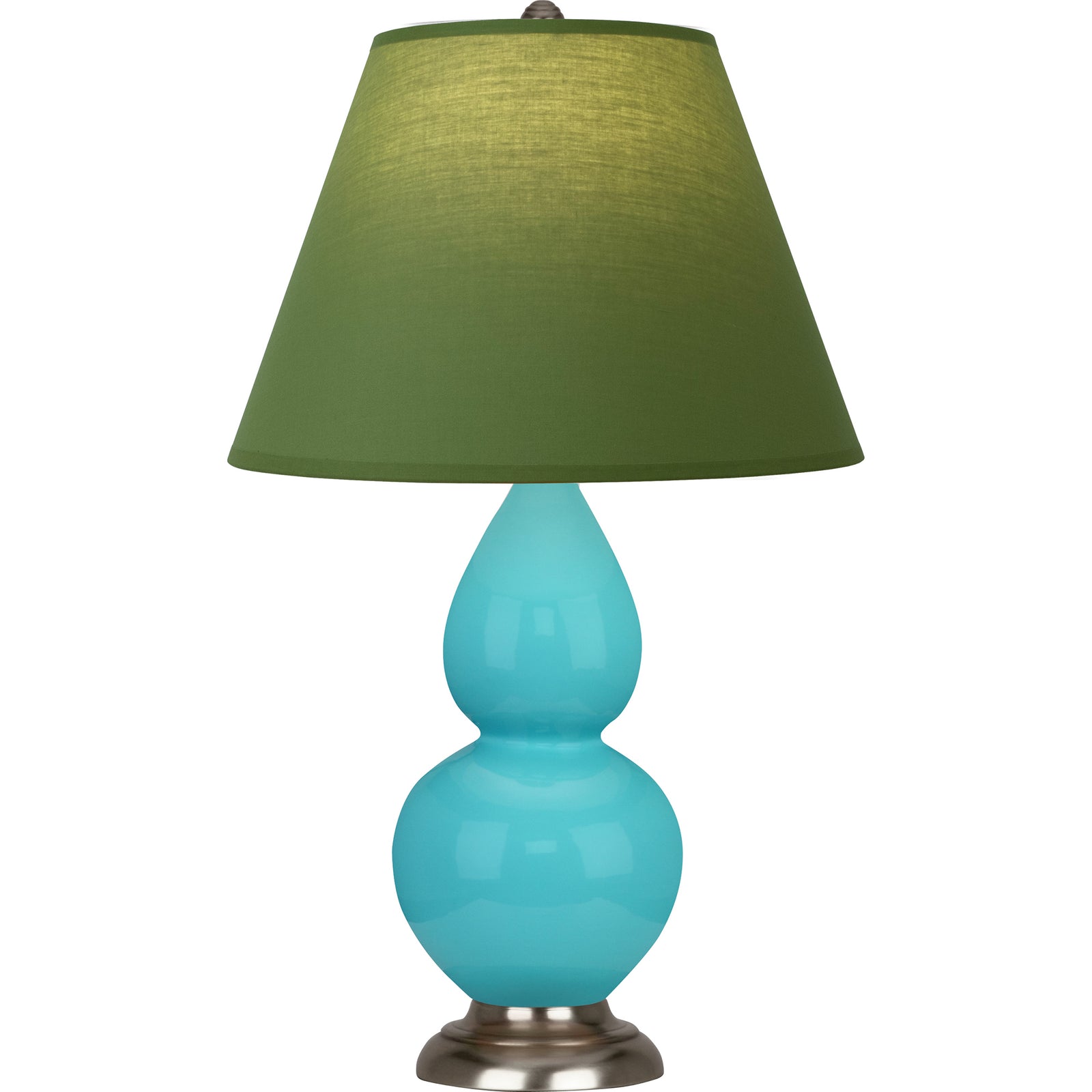Egg Blue Double Gourd Table Lamp