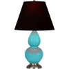 Egg Blue Double Gourd Table Lamp