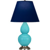 Egg Blue Double Gourd Table Lamp
