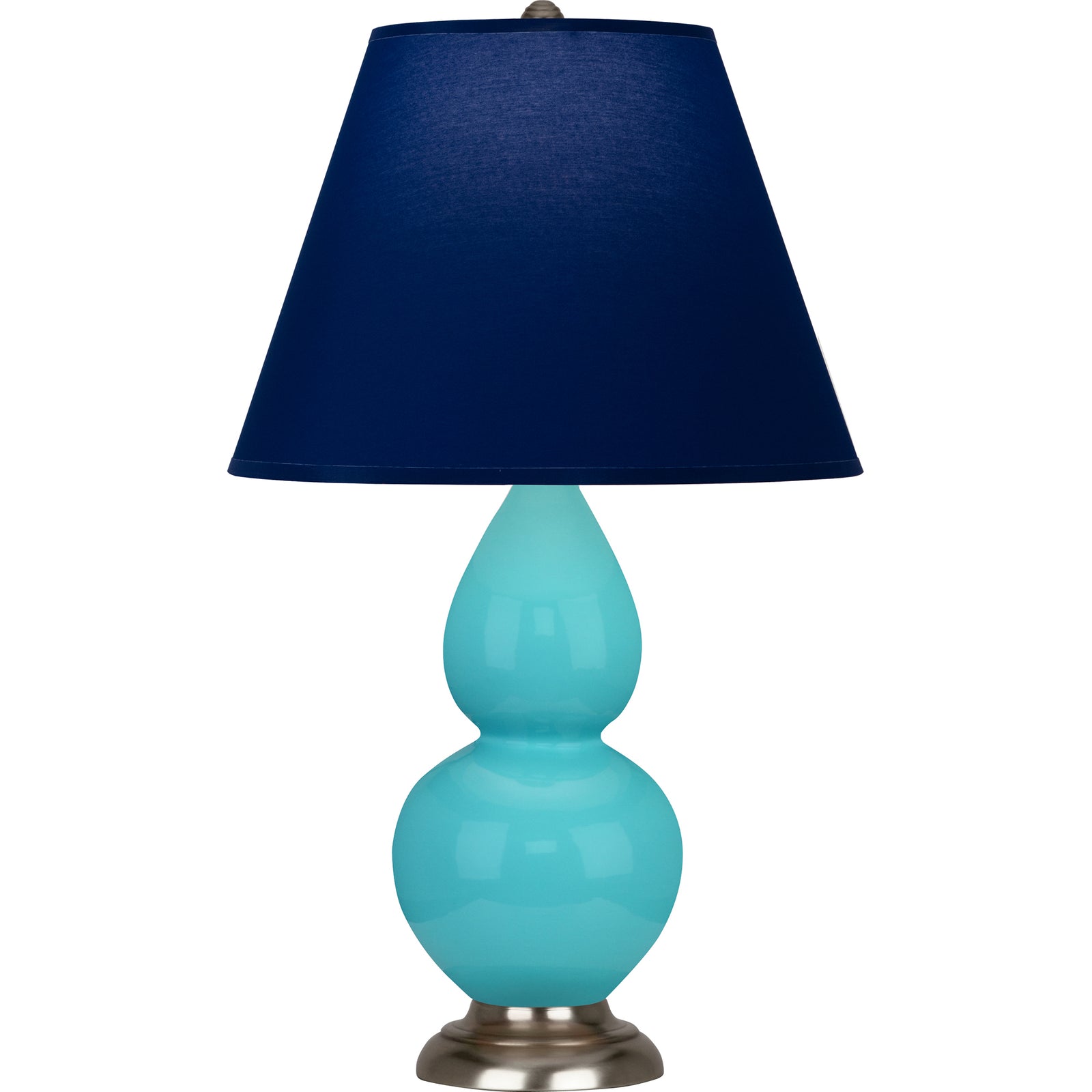 Egg Blue Double Gourd Table Lamp