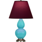 Egg Blue Double Gourd Table Lamp