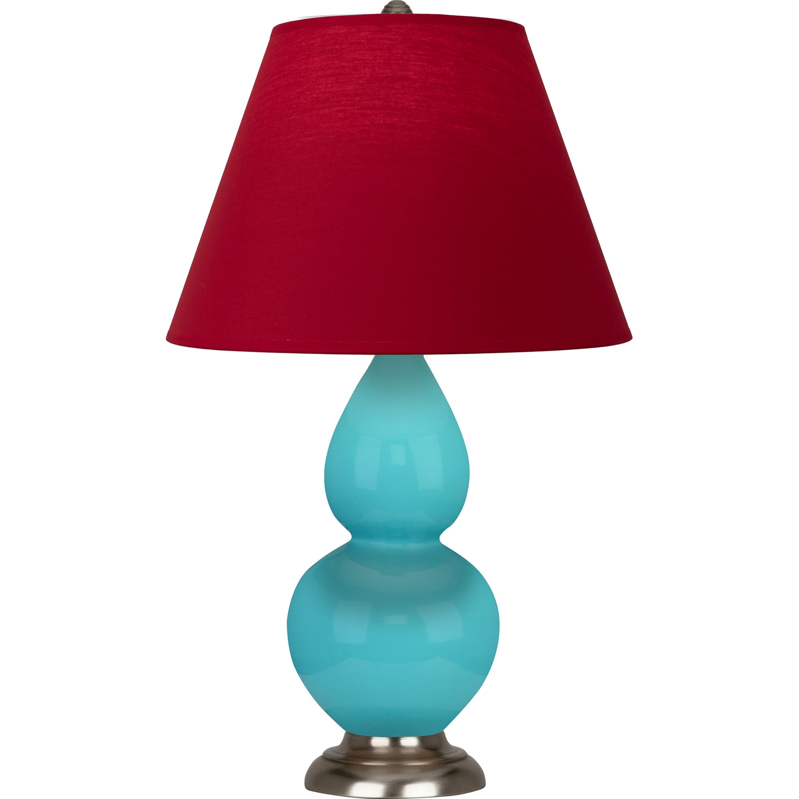 Egg Blue Double Gourd Table Lamp