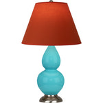 Egg Blue Double Gourd Table Lamp