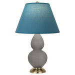 Smokey Taupe Small Double Gourd Accent Lamp