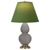 Smokey Taupe Small Double Gourd Accent Lamp
