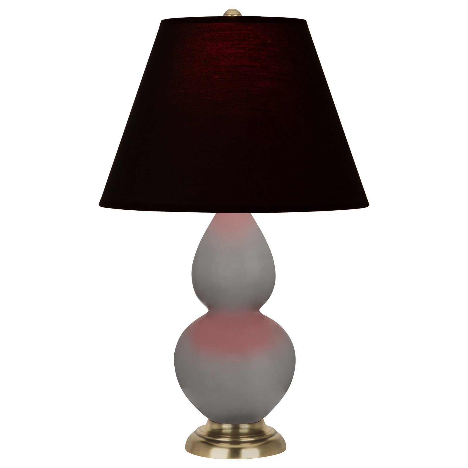 Smokey Taupe Small Double Gourd Accent Lamp