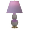 Smokey Taupe Small Double Gourd Accent Lamp
