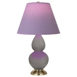 Smokey Taupe Small Double Gourd Accent Lamp