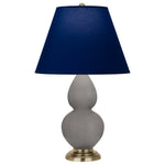 Smokey Taupe Small Double Gourd Accent Lamp