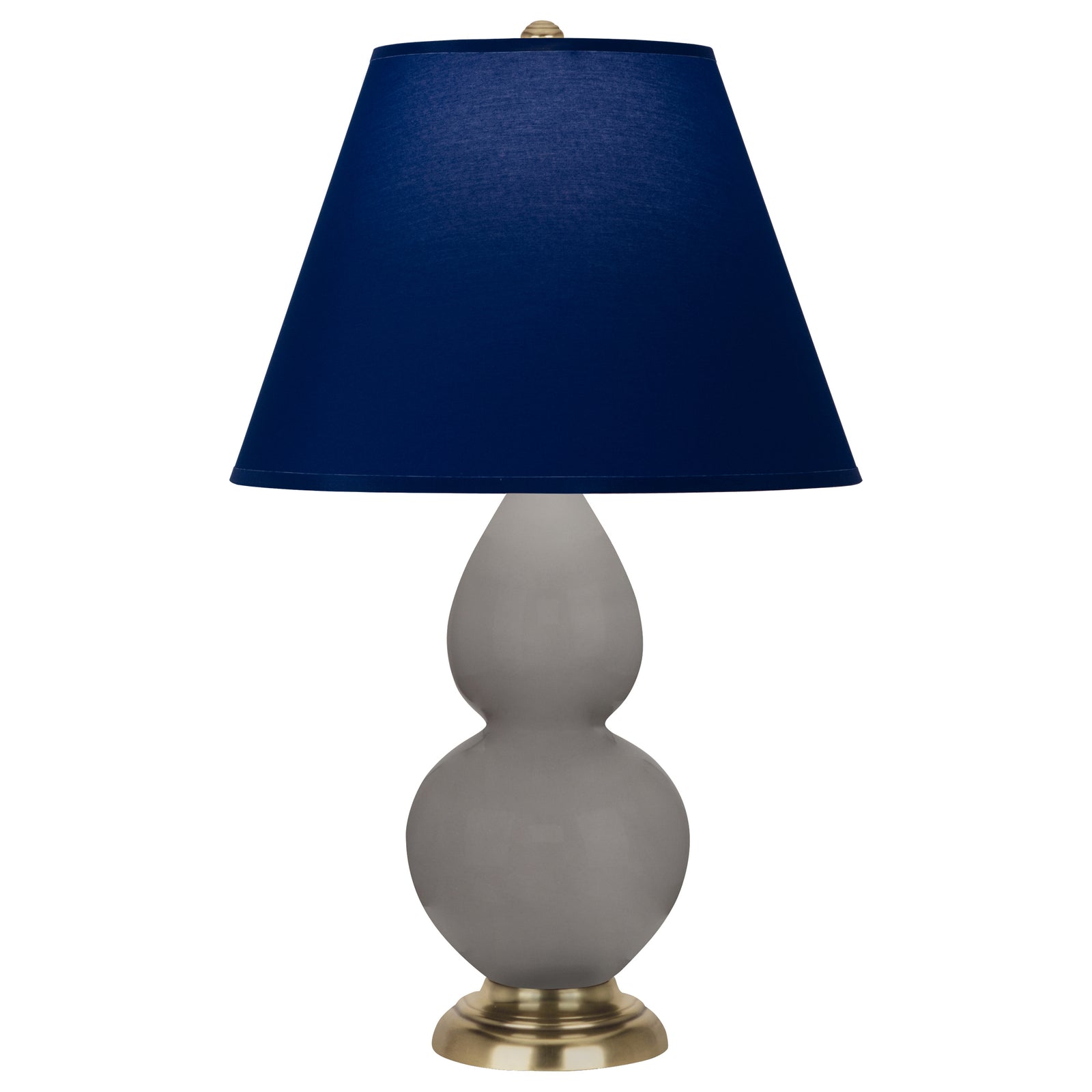 Smokey Taupe Small Double Gourd Accent Lamp