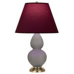 Smokey Taupe Small Double Gourd Accent Lamp