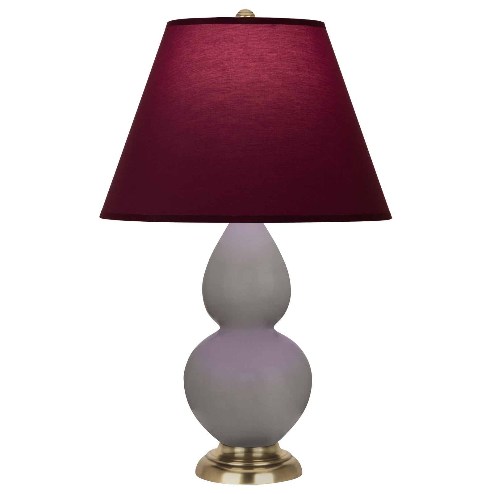 Smokey Taupe Small Double Gourd Accent Lamp