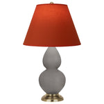 Smokey Taupe Small Double Gourd Accent Lamp
