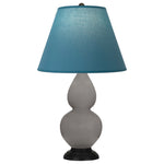 Smokey Taupe Small Double Gourd Accent Lamp