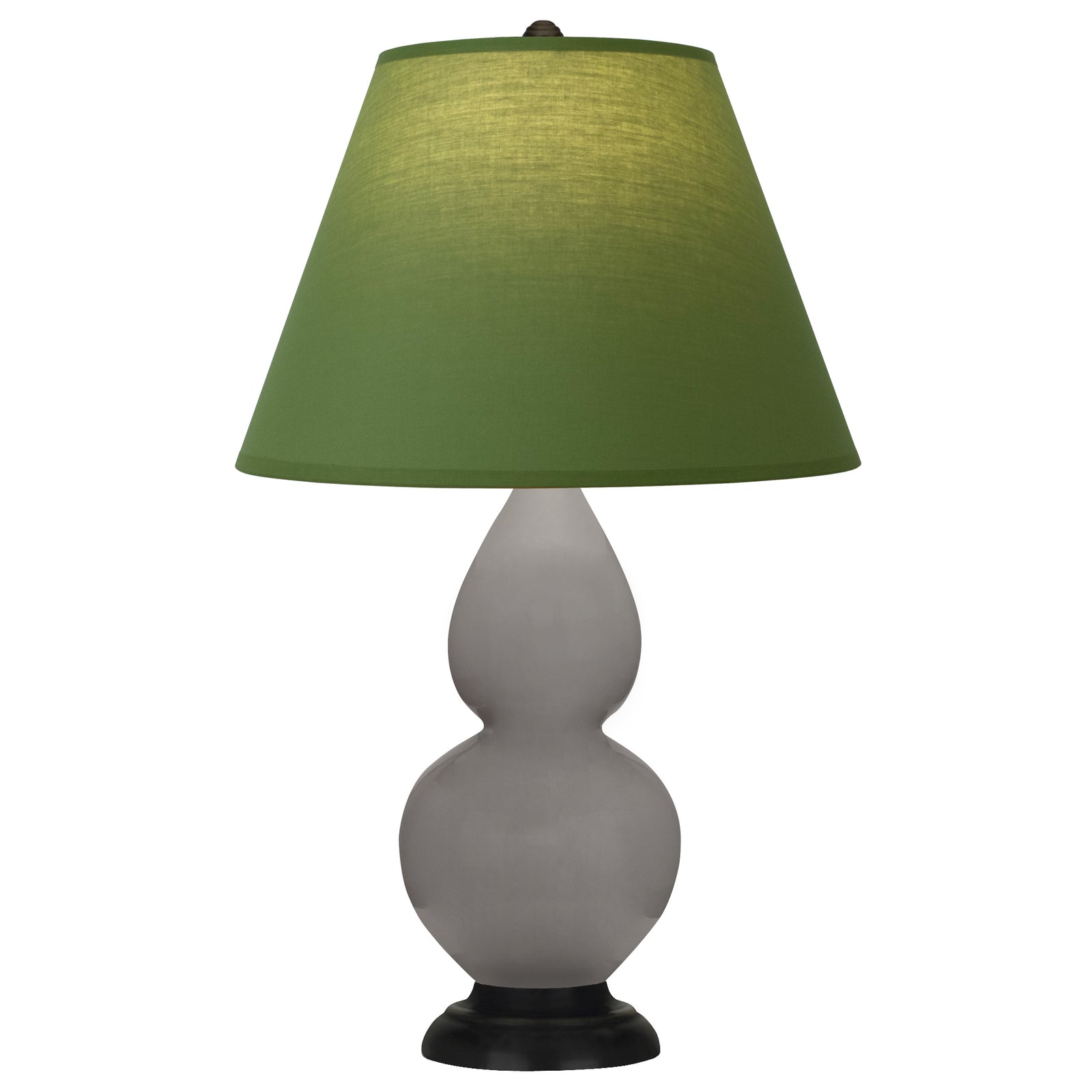 Smokey Taupe Small Double Gourd Accent Lamp
