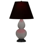 Smokey Taupe Small Double Gourd Accent Lamp
