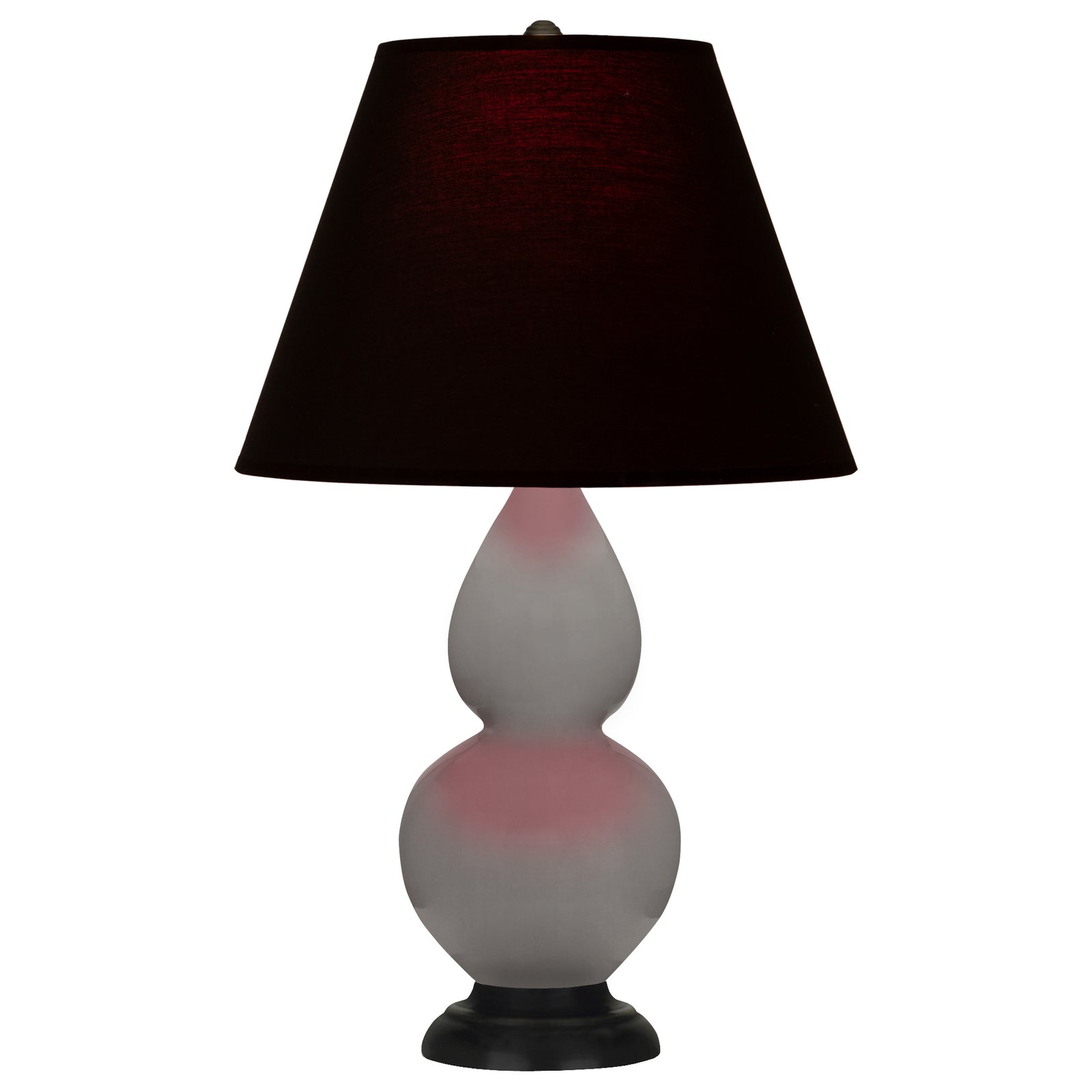 Smokey Taupe Small Double Gourd Accent Lamp