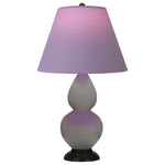 Smokey Taupe Small Double Gourd Accent Lamp
