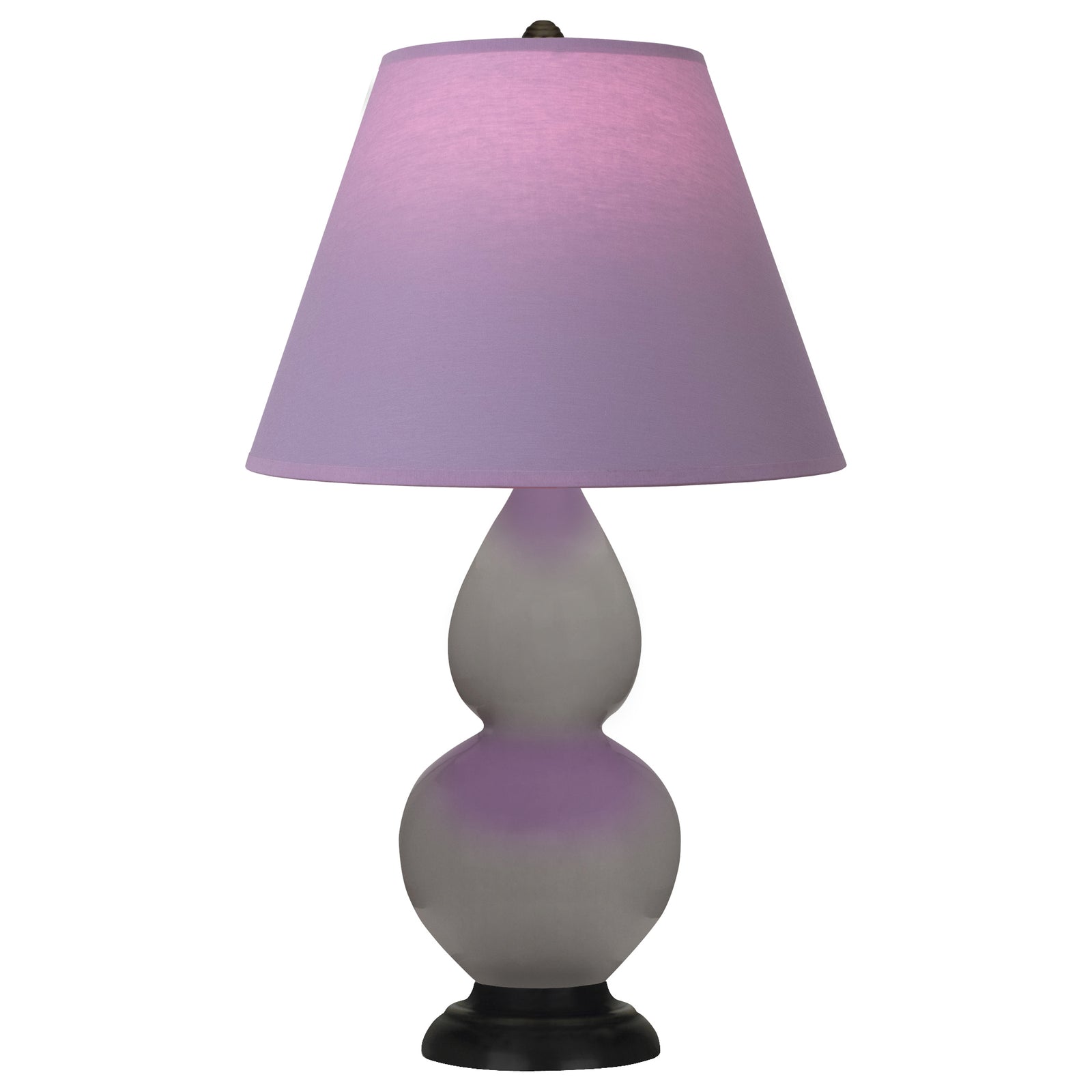 Smokey Taupe Small Double Gourd Accent Lamp