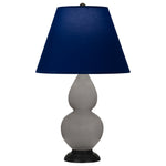 Smokey Taupe Small Double Gourd Accent Lamp