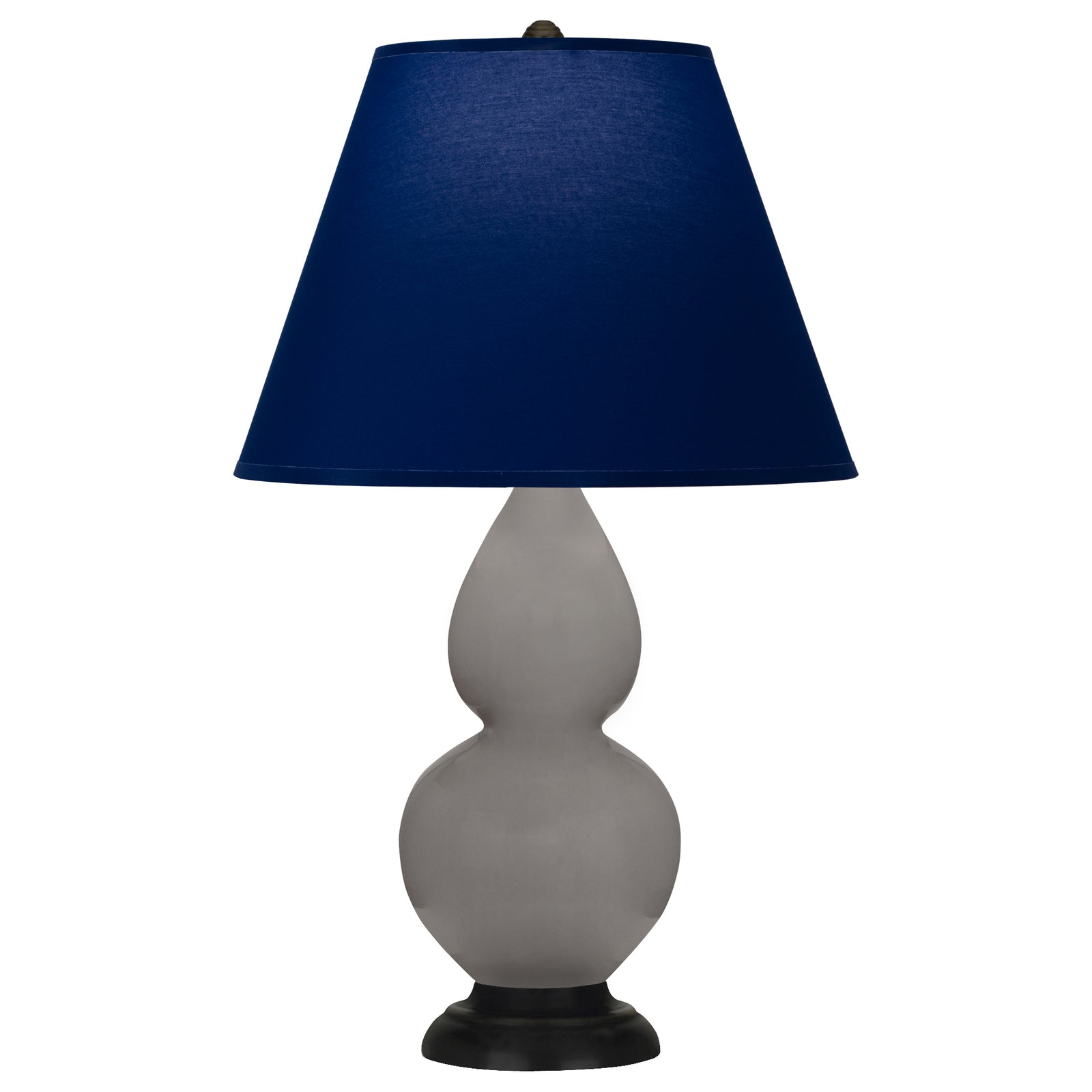 Smokey Taupe Small Double Gourd Accent Lamp