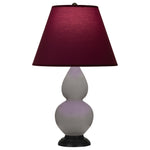 Smokey Taupe Small Double Gourd Accent Lamp