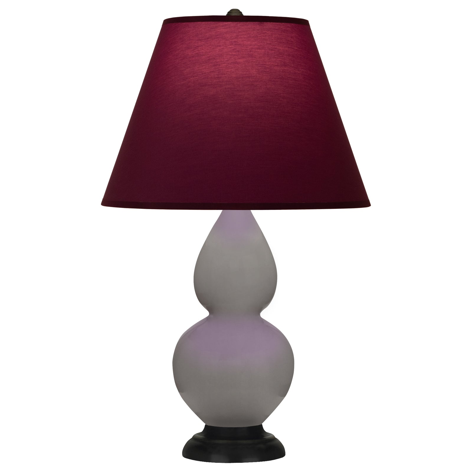 Smokey Taupe Small Double Gourd Accent Lamp
