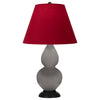 Smokey Taupe Small Double Gourd Accent Lamp