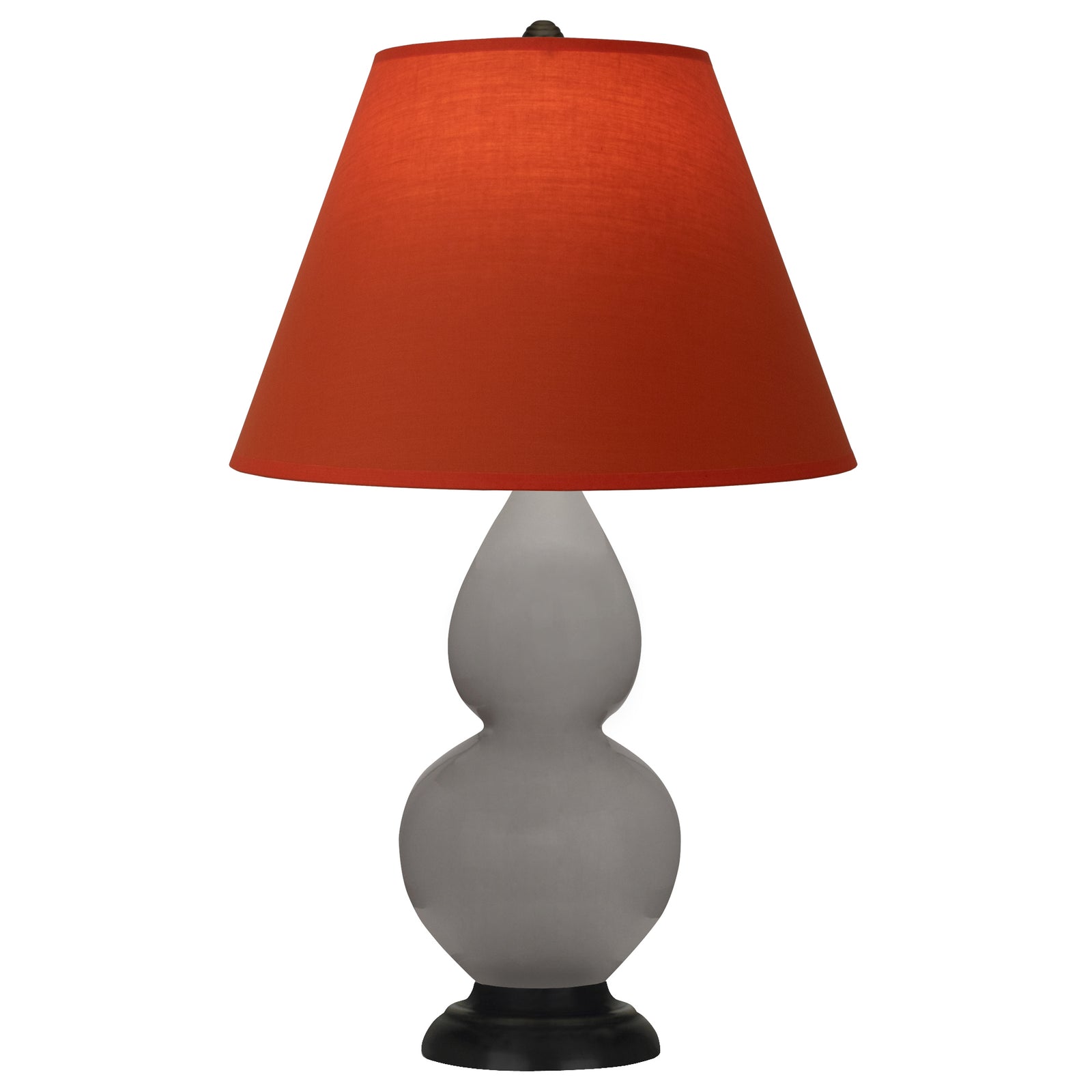 Smokey Taupe Small Double Gourd Accent Lamp
