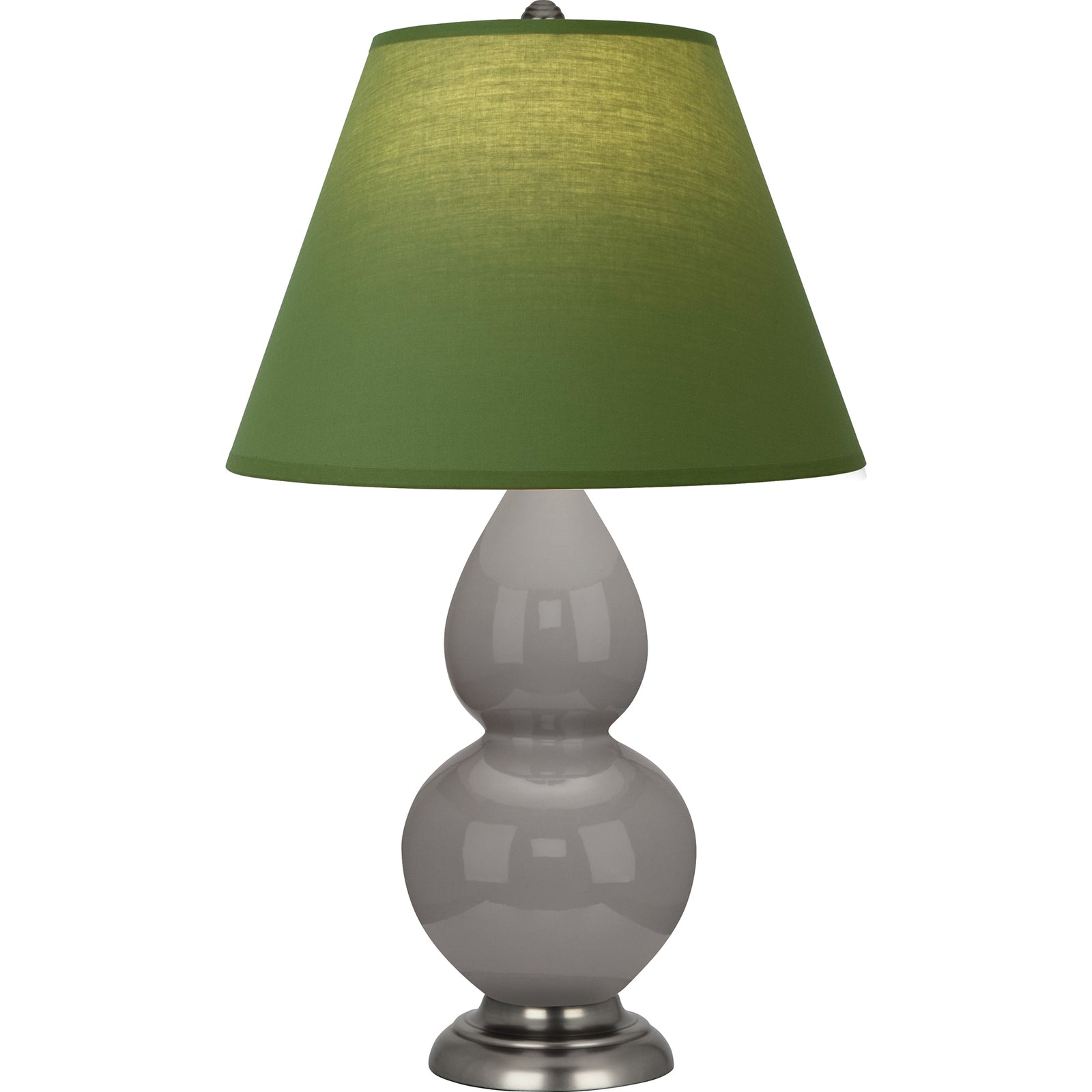 Smokey Taupe Small Double Gourd Accent Lamp