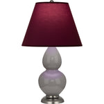 Smokey Taupe Small Double Gourd Accent Lamp