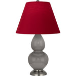 Smokey Taupe Small Double Gourd Accent Lamp