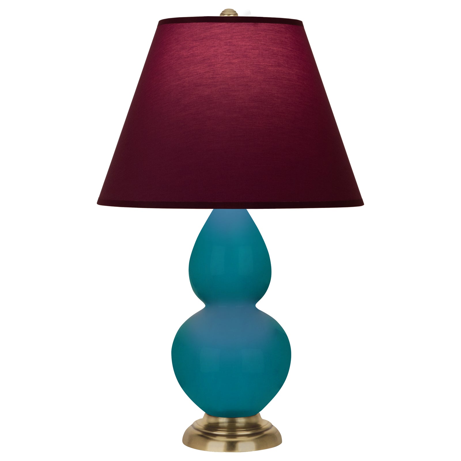 Peacock Small Double Gourd Accent Lamp