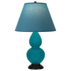 Peacock Small Double Gourd Accent Lamp