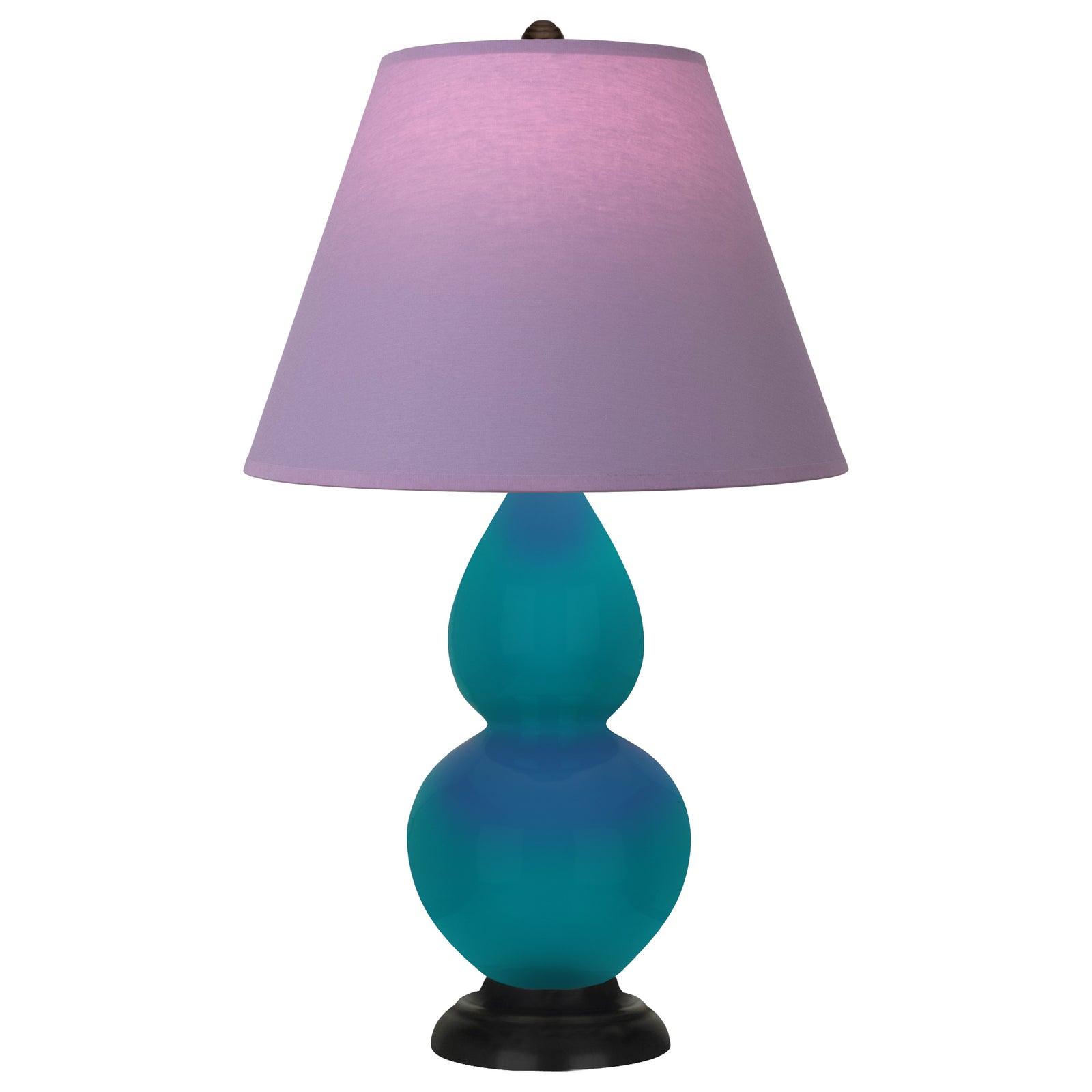 Peacock Small Double Gourd Accent Lamp