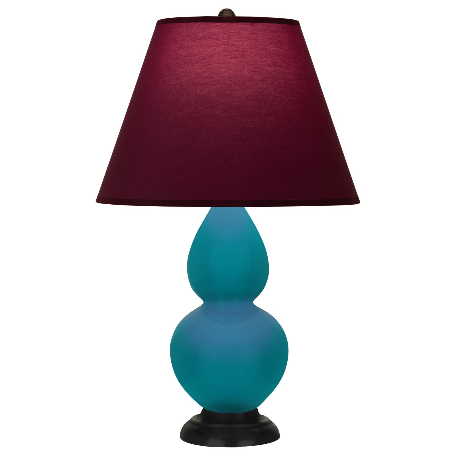 Peacock Small Double Gourd Accent Lamp