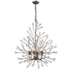 Crislett 31'' Wide 6-Light Chandelier - Sunglow Bronze