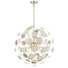 Modish 28'' Wide 8-Light Chandelier - Matte White