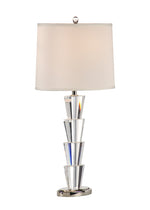 Crystal Fountain Lamp