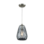 Tulare 7'' Wide 1-Light Pendant - Satin Nickel