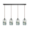 Sutter Creek 46'' Wide 4-Light Linear Pendant - Oil Rubbed Bronze