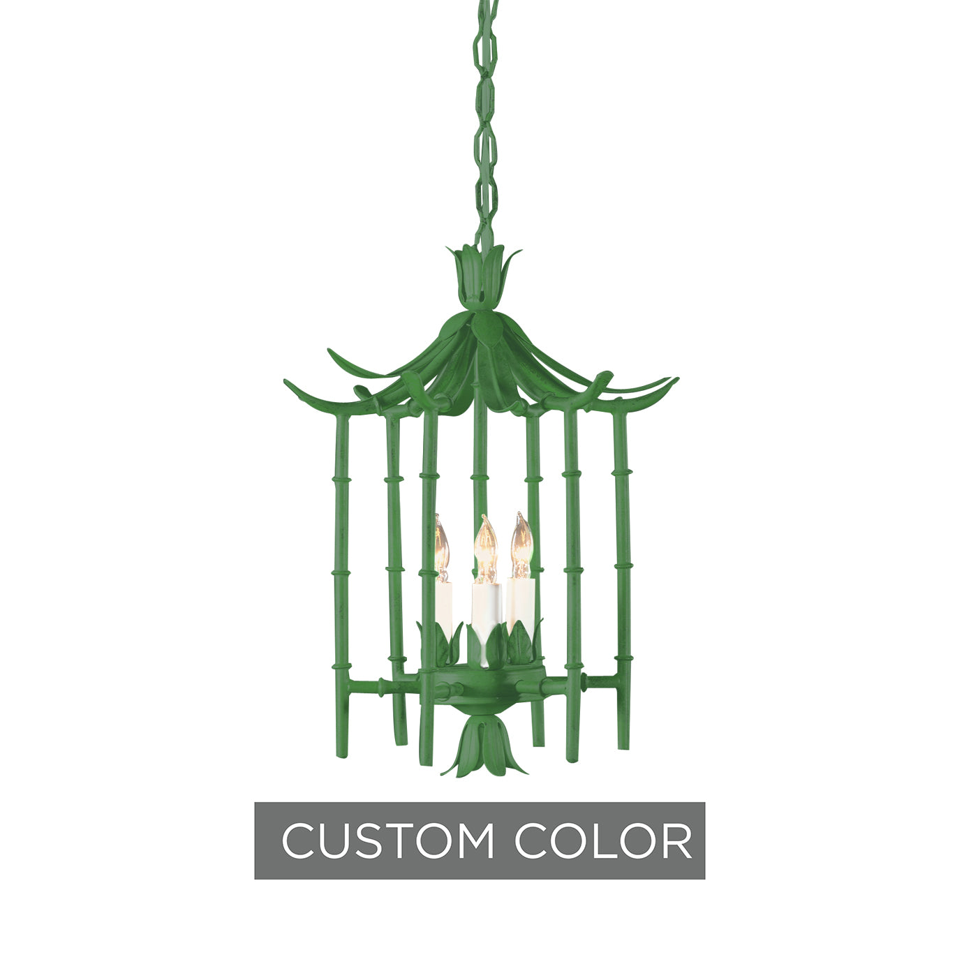 Iron Bamboo Lantern
