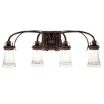 Baño Dover de 4 luces