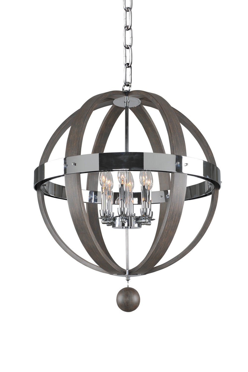 Lámpara colgante Sharlow de 6 luces